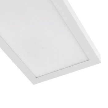 LED panel PRO OFFICE SANO, 123 x 33 cm, stmievateľné, biely kov CCT