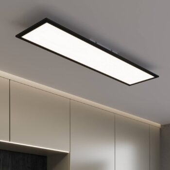 LED panel Piatto CCT ovládanie 100x25 cm čierna