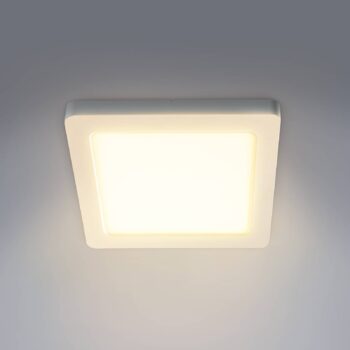 LED panel Selesto, štvorcové, stmievateľné, biela