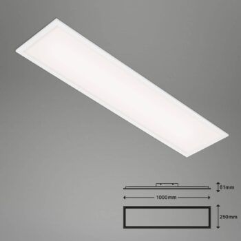 LED panel Simple, biely, ultra plochý, 100 x 25 cm