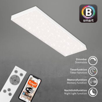 LED panel bezrámový SL WiFi Bluetooth 100x25cm