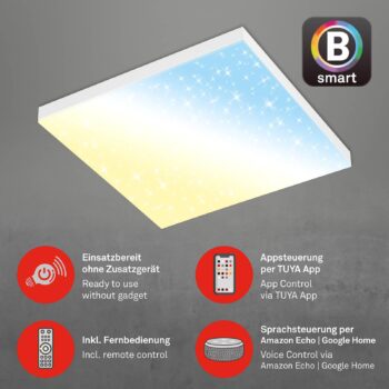 LED panel bezrámový SL WiFi Bluetooth 45x45cm