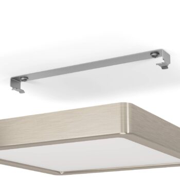 LED panel na povrchovú montáž Fueva 5 IP20 830 nikel 21x21cm
