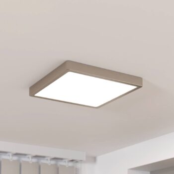 LED panel na povrchovú montáž Fueva 5 IP20 830 nikel 28,5x28,5cm