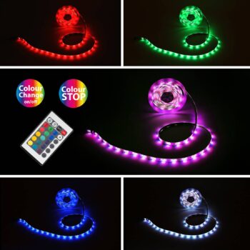 LED pásik Flow, RGB, samolepiaci
