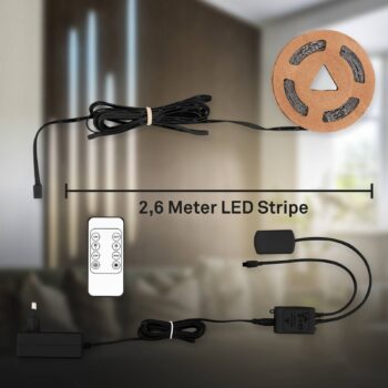 LED pásik Pimp your panel, štartovacia sada, CCT, dĺžka 2,6 m