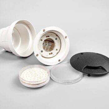 LED podlahové svietidlo Ceci 120–3L čierne CCT