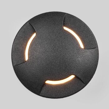 LED podlahové svietidlo Ceci 120–3L čierne CCT