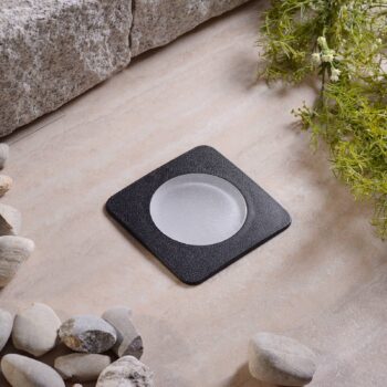 LED podlahové svietidlo Ceci 120–SQ čierne CCT
