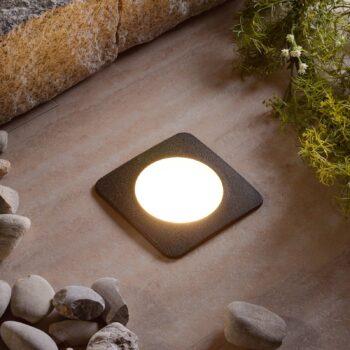 LED podlahové svietidlo Ceci 120–SQ čierne CCT