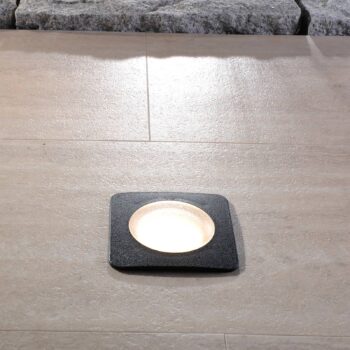 LED podlahové svietidlo Ceci 120–SQ čierne CCT