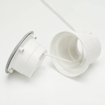 LED podlahový reflektor Ceci, 160–3L sivá CCT