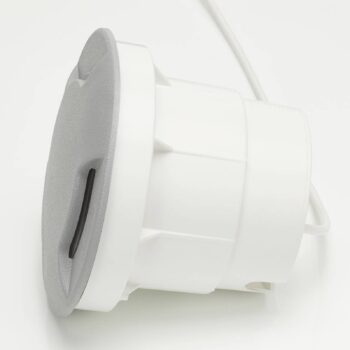 LED podlahový reflektor Ceci, 160–3L sivá CCT