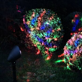 LED projektor Disco pre osvetlenie fasády