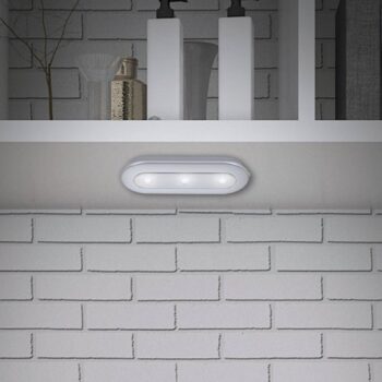 LED push light Row napájanie batériou 6 500K 15 cm