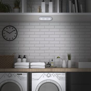 LED push light Row napájanie batériou 6 500K 15 cm