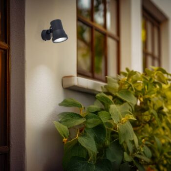 LED reflektor BEGA 84951 K3, zapínanie/vypínanie, grafit, hliníkový
