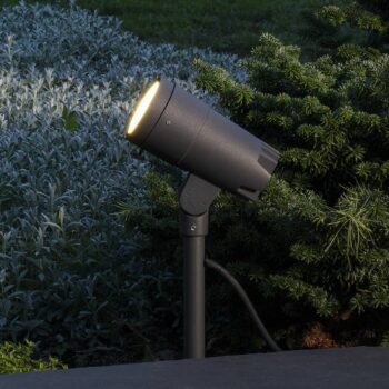 LED reflektor so zemným hrotom Andria 230 V, 9 W
