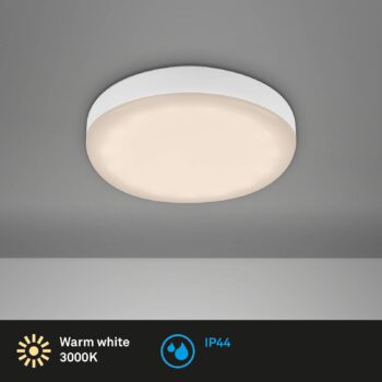 LED reflektor zapustený do zeme, biely, Ø 7,5 cm, 3 000 K