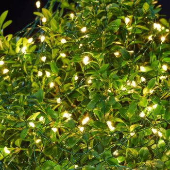 LED rozprávkové svetlá Knirke pre vonkajšie prostredie, 200 svetiel.