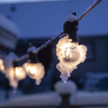 LED rozprávkové svetlá Malé cirkusové vlákno