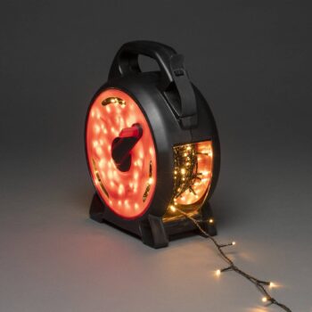 LED rozprávkové svetlá Micro amber 800 plamienkov 55,93m