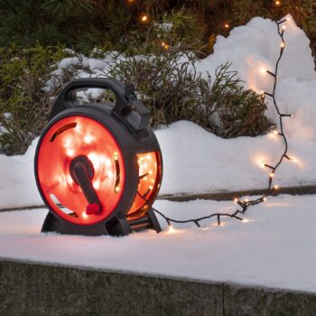 LED rozprávkové svetlá Micro amber 800 plamienkov 55,93m