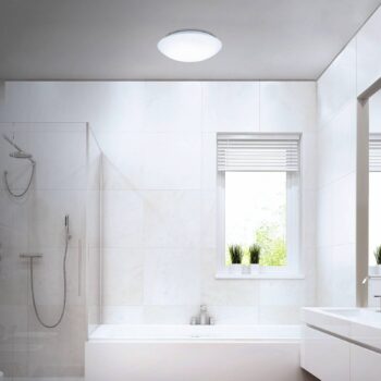 LED senzorové stropné svietidlo Elipso IP44 4 000K Ø28cm