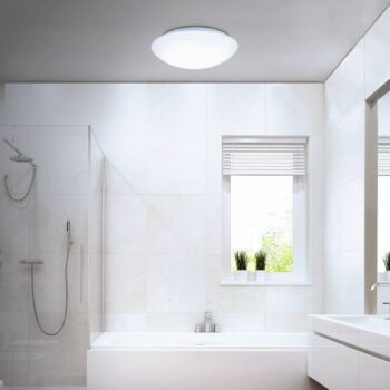 LED senzorové stropné svietidlo Elipso IP44 4 000K Ø38cm