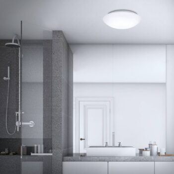 LED senzorové stropné svietidlo Elipso IP44 4 000K Ø38cm