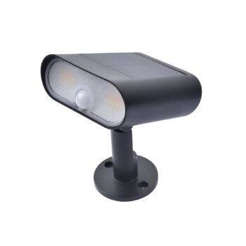 LED solárna lampa Ginbo na stenu a podlahu