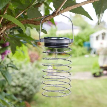 LED solárna lampa Spring SpiraLight, balenie po 6 ks, IP44