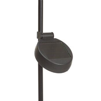 LED solárna zapichovacia lampa 48702 sklená guľka