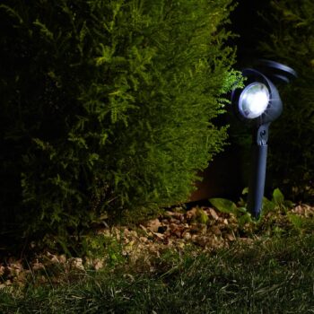 LED solárne zemné svietidlá Prima, sada 4 ks, IP44