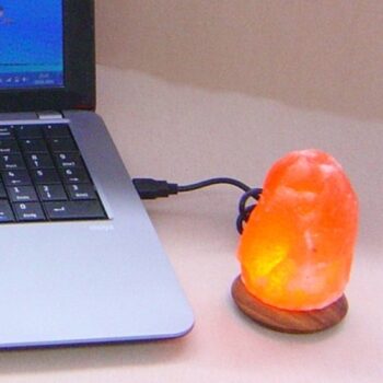 LED soľná lampa Compus s USB pre počítač&Laptop
