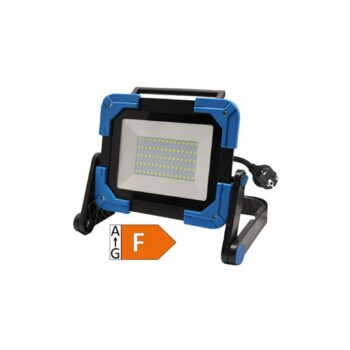 LED stavebný reflektor Ledar 6 500 K 120° čierna 50 W