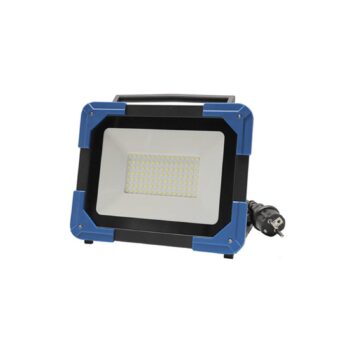 LED stavebný reflektor Ledar 6 500 K 120° čierna 75 W