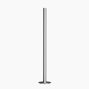 LED stojaca lampa Beat, dotykový stmievač, CCT, čierna