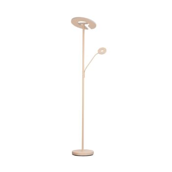 LED stojaca lampa Dent, piesková, 180 cm, kov, CCT 2-pl.