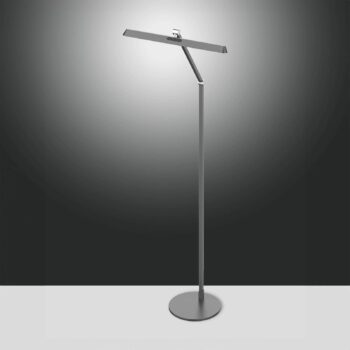 LED stojacia lampa Beba, antracitová, výška 110 cm, CCT, stmievač