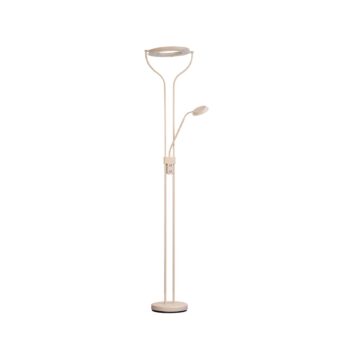 LED stojacia lampa Davos, piesková farba, výška 180 cm, 2-pl., CCT