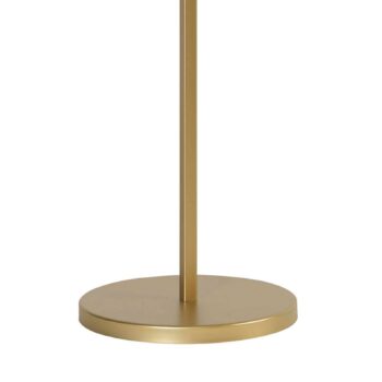 LED stojacia lampa Dome biela
