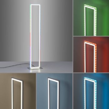LED stojacia lampa Felix60, CCT, RGB