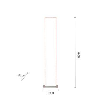 LED stojacia lampa Felix60, CCT, RGB