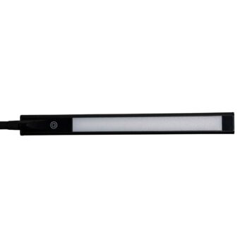 LED stojacia lampa MAULpirro, čierna, 126 cm, stmievateľné