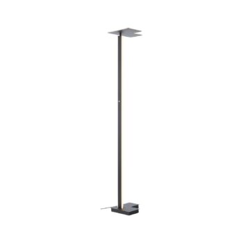 LED stojacia lampa Mora, antracitová, výška 178 cm, kov