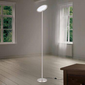 LED stojacia lampa Oscar, nastaviteľná