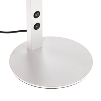 LED stolná lampa Ideálna so stmievačom, biela