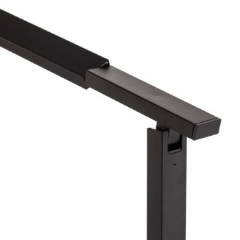 LED stolná lampa Ideálna so stmievačom, čierna