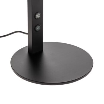 LED stolná lampa Ideálna so stmievačom, čierna